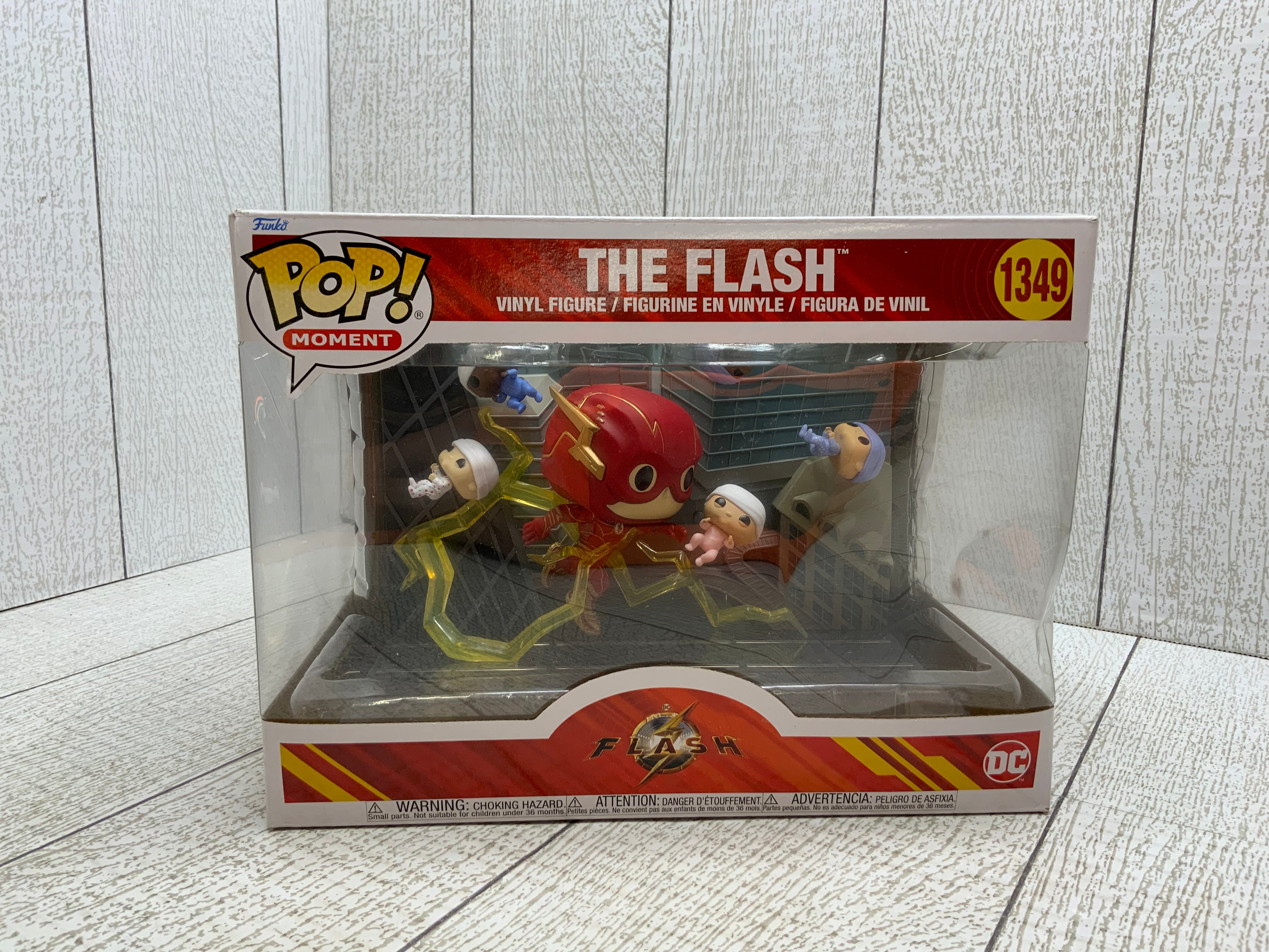 Funko Pop! Moment: DC - The Flash, The Flash Baby Shower Moment (8049459429614)